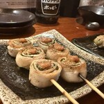炭火焼鳥 千鳥足 - 豚肉シソ巻き♡