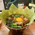 炭火焼鳥 千鳥足 - 本日の〆の逸品♡  スペシャル丼♡