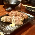 炭火焼鳥 千鳥足 - 豚肉ピーマンチーズ巻き♡