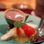 しゅん逢 紗々木 - デザートがまた一工夫あって良かったですね。