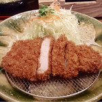 とんかつ竹亭 - ロースかつ定食