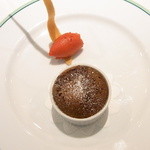 ジャマン - フォンダンショコラ　ラズベリーソルベ添え☆♪