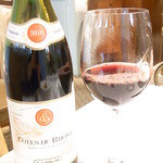 ジャマン - ローヌルージュ　仏・ローヌ・シラー・グルブッシュ他　ミディアム　\1000☆♪