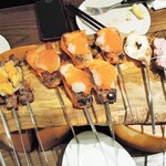 ミアスタンド - 串盛合わせ