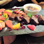 ミアスタンド - スイーツの盛り合わせ