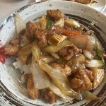美也古亭 - 鶏球飯