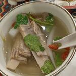  シルクロードウイグル料理アリババ - ガンツ肉スープ１３８０円