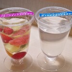 杉山フルーツ店 - ドリンク写真:ミックス、水ゼリー