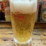 大衆串揚酒場 足立屋 - オリオン ドラフト生