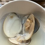 大衆串揚酒場 足立屋 - 活 ハマグリ (100円) 三重県四日市市より直送 ×2