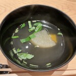 浅草壽司清 - シロアマダイのお椀