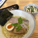 龍道 - 鶏出汁中華そば(塩)Bセット