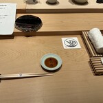 浅草壽司清 - カウンターセット