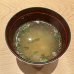 浅草壽司清 - クエのお椀