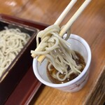 手打そば 満志粉 - タレにつけても最高