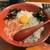 どろめ - 料理写真:桜海老としらすの3種丼