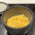 わさ - 葱がしっとりと変化して甘みが増します 　２段階で楽しむ初めての炒飯