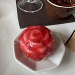 カフェボヌール - バラのムース