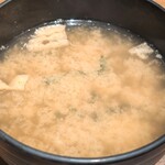きしから - 味噌汁
