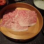 瀬里奈 - 北海道産の特選牛サーロインのしゃぶしゃぶ肉・その4です。
