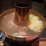 瀬里奈 - しゃぶしゃぶのスープの中のお野菜です。