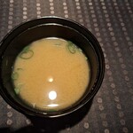 瀬里奈 - お味噌汁です。