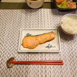 京都一の傳  - 鮭の西京味噌漬け焼き