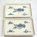 京都一の傳  - お皿を用意して焼きに入り〜