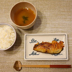 京都一の傳  - 焼き上がった銀鱈