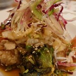 里伊 - あんこうの唐揚げ葱ダレ