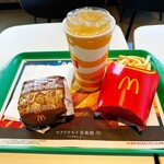マクドナルド - N.Y.肉厚ビーフ ペッパー&ビーフソテーセット　960円