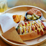 Falafel Brothers 六本木店 - ホットドッグ SET (￥1,350)