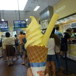 Dole Plantation - パイナップルソフトクリーム