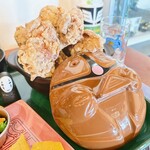 タカマツ ベース カフェ - アッガイの土鍋での提供☆
貴重なオタク食器らしいです⤴︎⤴︎