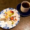 珈琲蘭峰屋 - レアチーズケーキ
ランプ屋ブレンド