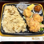 鶏三和 - 料理写真:塩こうじ唐揚弁当(鶏飯)
