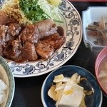 天とよ - 生姜焼き定食850円税込