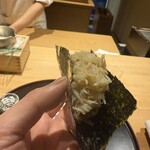 祇園 又吉 - 蟹だけの海苔巻