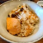 釜めし菜時記 さき亭 - 一杯目よそったところ