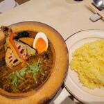 SPUSPU - 鶏肉が野菜に隠れてるw