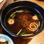 釜めし菜時記 さき亭 - 赤だし