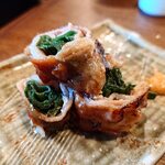 釜めし菜時記 さき亭 - 九条ネギ豚巻き 380円