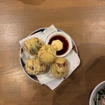 スタンドピース - ちくわチーズ磯辺揚げ