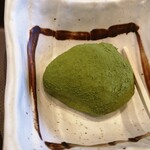 利久食堂 - 緑餅！