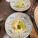 百年亭 - お漬物です！