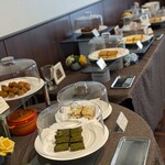 パティスリー＆ブーランジェリー ラ・パルム・ドール - サブビュッフェ台