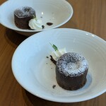 パティスリー＆ブーランジェリー ラ・パルム・ドール - フォンダンショコラ(オーダーデザート)