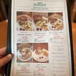 ズートンズ - バーガーメニュー