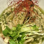 らーめん かねかつ - 牡蠣のまぜそば✨