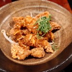 宗平 - まぐろ竜田揚げユーリンチーソース